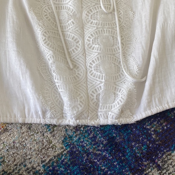 Off the shoulder ribbed shirt - Picture 3 of 4